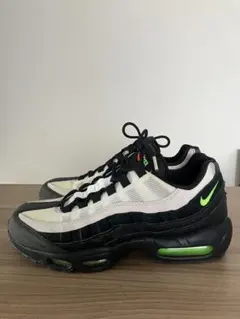 Nike Air Max 95 ブラック ホワイト ネオングリーン28.0cm