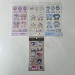 サンリオ　ギフトシール ラベル風シール　4枚セット