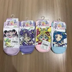 プリキュア キャラクター靴下 4足まとめ15~20cm