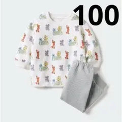 新品　ユニクロ　セサミストリート　エルモ　クッキーモンスター　キルトパジャマ