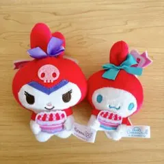 【新品未使用】 サンリオ クロミ シナモン マイメロディをお祝い！マスコット