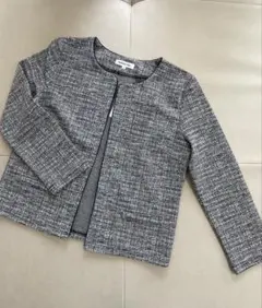 ナチュラルビューティーベーシック ノーカラージャケット