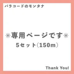 もぎゅむずまみい様　5セット専用ページです