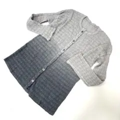 25S/S me ISSEY MIYAKE プリーツ カーディガン FREEのサムネイル