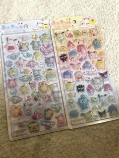 （正規品）サンリオキャラクターズ うるちゅるポップシール2枚セット