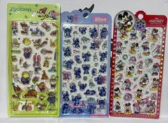 ズートピアシール　ミッキーシール　スティッチシール
