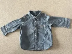 baby　GAP デニムブルー シャツ　90サイズ