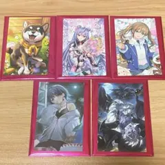 にじさんじ　ノスタルジア　カード　5枚セット
