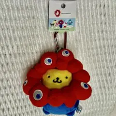 ミャクミャク ポムポムプリン サンリオコラボ カラビナ ぬいぐるみキーホルダー