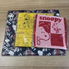 【新品未開封】スヌーピー4点セット (トートバッグ・ハンカチ等)