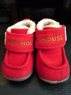 ミキハウス ボア ベビーシューズ 12.0cm