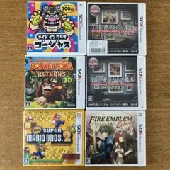 ニンテンドー3DS ソフト 6本セット