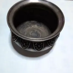 L313」長期保管品 古銅 香炉 竹節形 時代 在銘 - メルカリ