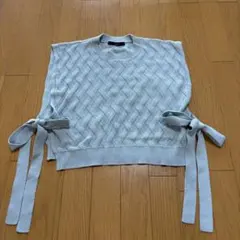 w closet ニットベスト ビスチェ ミントグリーンのサムネイル