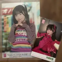 布袋百椛 AKB48 なんてったってAKB48 生写真 OS盤 チェキ ガラポン