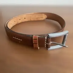 ポールスミスPaulSmithブラウンレザーベルト