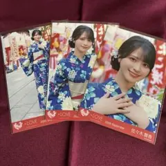 ＝LOVE イコラブ　佐々木舞香　生写真　内緒バナシ　コンプ