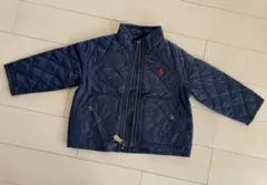 ラルフ・ローレン ネイビーキルティングジャケット12M