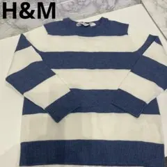 H&M ボーダー　春ニット