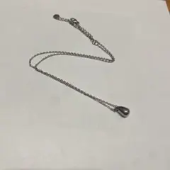 a*〗様 シルバー ドロップ型ペンダントネックレス