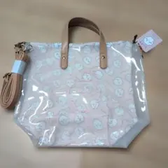 新品 しまむら ちいかわ クリアトートバッグ 巾着 ビニールバッグのサムネイル
