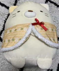 すみっこぐらし　ねこ　ぬいぐるみ　クッション