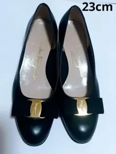 SalvatoreFerragamo♡フェラガモ♡ヴァラパンプス ブラック♡23
