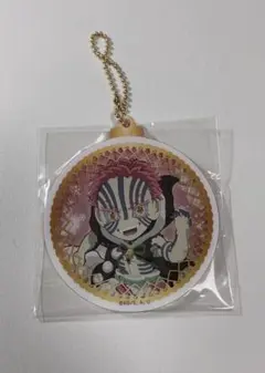 鬼滅の刃 アクリルチャームキーホルダー　クリスマス 猗窩座 オーナメント カフェ