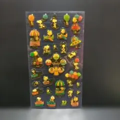 平成レトロ 当時物 SNOOPYスヌーピー ボンボンドロップシール　超激レア