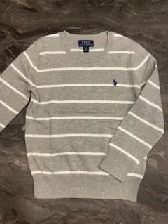 Polo Ralph Lauren ボーダー綿ニットサイズ6