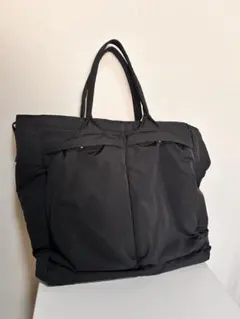 UNIQLO 2WAYユーティリティバッグ　ブラック