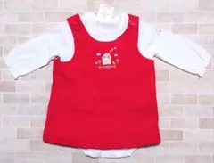 新品　未使用　ミキハウス　MIKIHOUSE ジャンパースカート　ボディスーツ