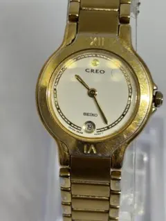 ジャンク　SEIKO CREO 腕時計 ゴールド