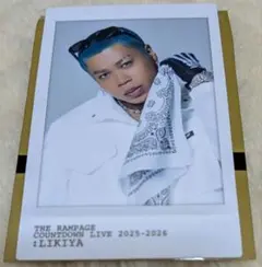 LIKIYA COUNTDOWN LIVE ノーマル ステッカーカード