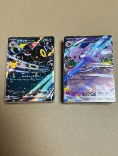 ポケモンカード　ブラッキーex エーフィex プレミアムデッキセット　30th