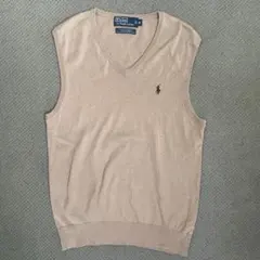 90s Polo by Ralph Laurenカシミヤシルク ニットベスト古着