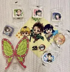 鬼滅の刃　くら寿司コラボ　冨岡義勇、善逸、カナヲ他　消しゴム等