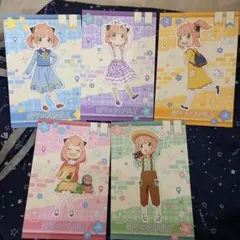 SPY×FAMILY 春のおでけけフェアinアニメイト ポストカード 全５種
