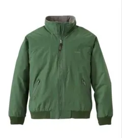 LLBean グリーン ナイロンジャケット