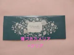 うるりら　ジェルネイルシール　薄づきカメリア×クリア