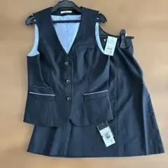 【新品未使用】事務服 制服 ボンマックス　9号　上下セットのサムネイル