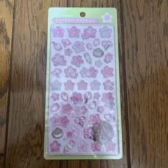 正規品　桜　和柄ボンボンドロップシール
