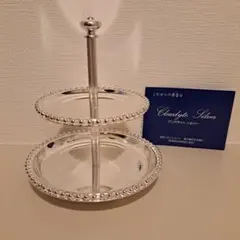 リボン小物3段トレイ ディスプレイスタンド アクセサリートレイ