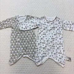 美品 モイモルン コンビ肌着 60センチ 2枚セット