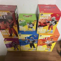 未開封　ドラゴンボール　一番くじ　ギニュー特戦隊来襲　フィギュアコンプセット