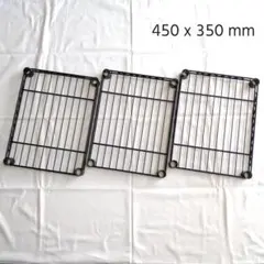 Home Erecta: ワイヤーシェルフ 450 x 350 mm 黒のサムネイル