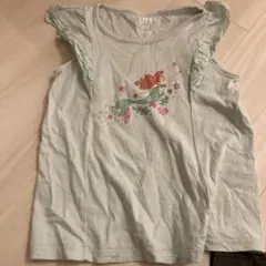 Disney アリエルプリント Tシャツ 110