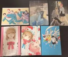 アオのハコ展　ポストカード　まとめ売り　アオのハコ　購入特典　ミニ下敷きのサムネイル