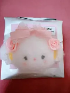 匿名配送ホワイトフリルデザインシリーズ シークレットヘアクリップ こぎみゅん