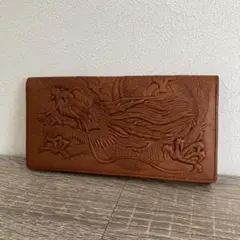 値下げ期間中！！！》不動明王／龍柄長財布